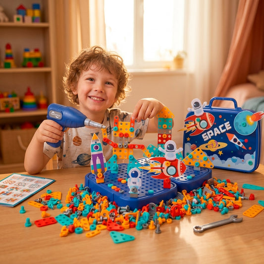 SnuggleKids™ Children Simulated DIY Toolbox