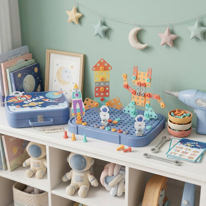 SnuggleKids™ Children Simulated DIY Toolbox