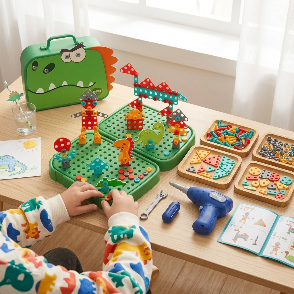 SnuggleKids™ Children Simulated DIY Toolbox
