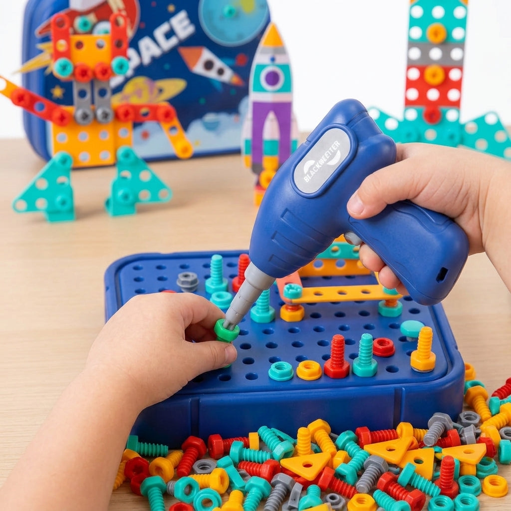 SnuggleKids™ Children Simulated DIY Toolbox